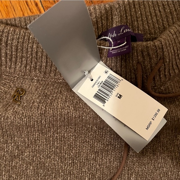 Ralph Lauren Collection cashmere blend jogging pant NWT - Picture 5 of 7